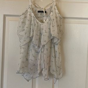 $48.00 NEW W.TAGS-A&F beautiful floral tank top!!!